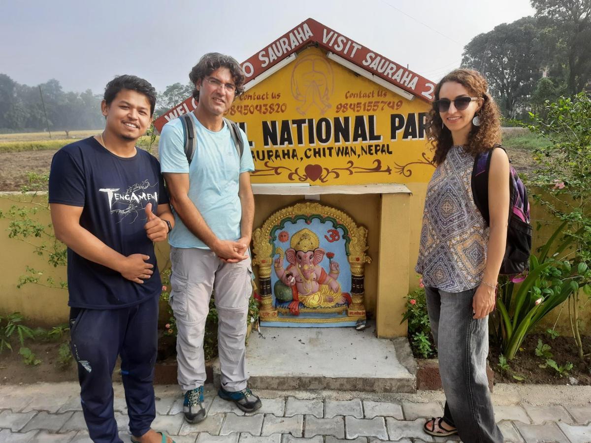 Hotel National Park Sauraha- Homely Stay And Peaceful Location With Jungle Safari Arrangements Exteriér fotografie