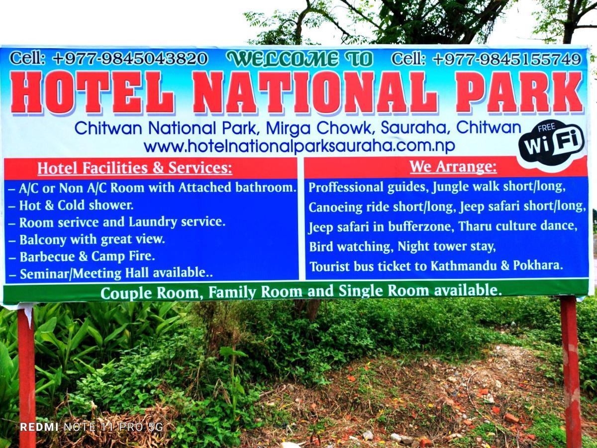 Hotel National Park Sauraha- Homely Stay And Peaceful Location With Jungle Safari Arrangements Exteriér fotografie