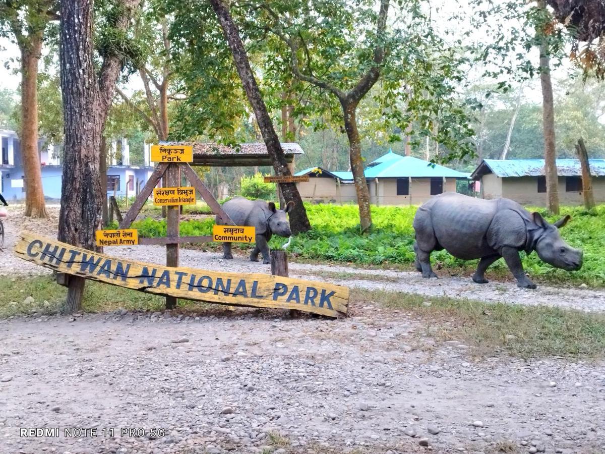 Hotel National Park Sauraha- Homely Stay And Peaceful Location With Jungle Safari Arrangements Exteriér fotografie